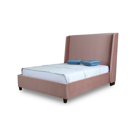 MANHATTAN COMFORT Parlay Full-Size Bed in Blush BD006-FL-BH